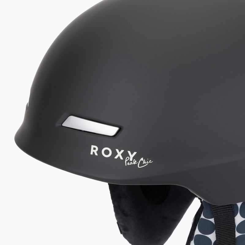 Casco da snowboard ROXY Angie anthracite sol searcher ditsy 7
