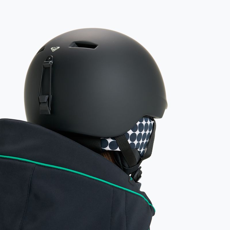 Casco da snowboard ROXY Angie anthracite sol searcher ditsy 6