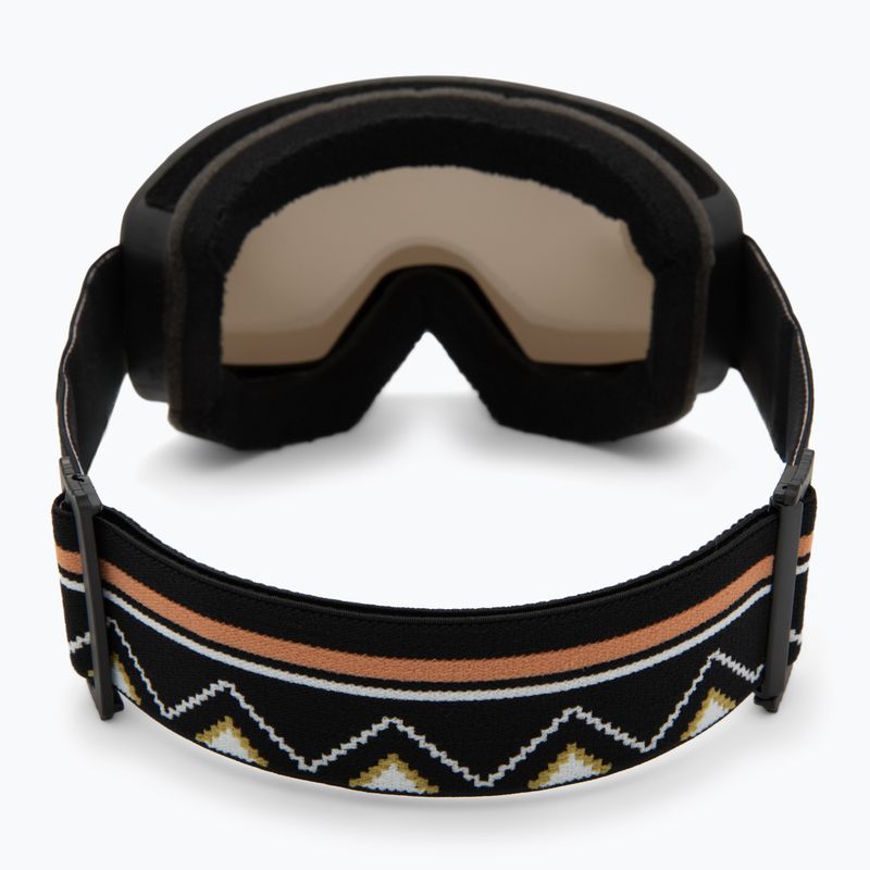 Maschera da snowboard donna ROXY Izzy black/clux ml silver 3
