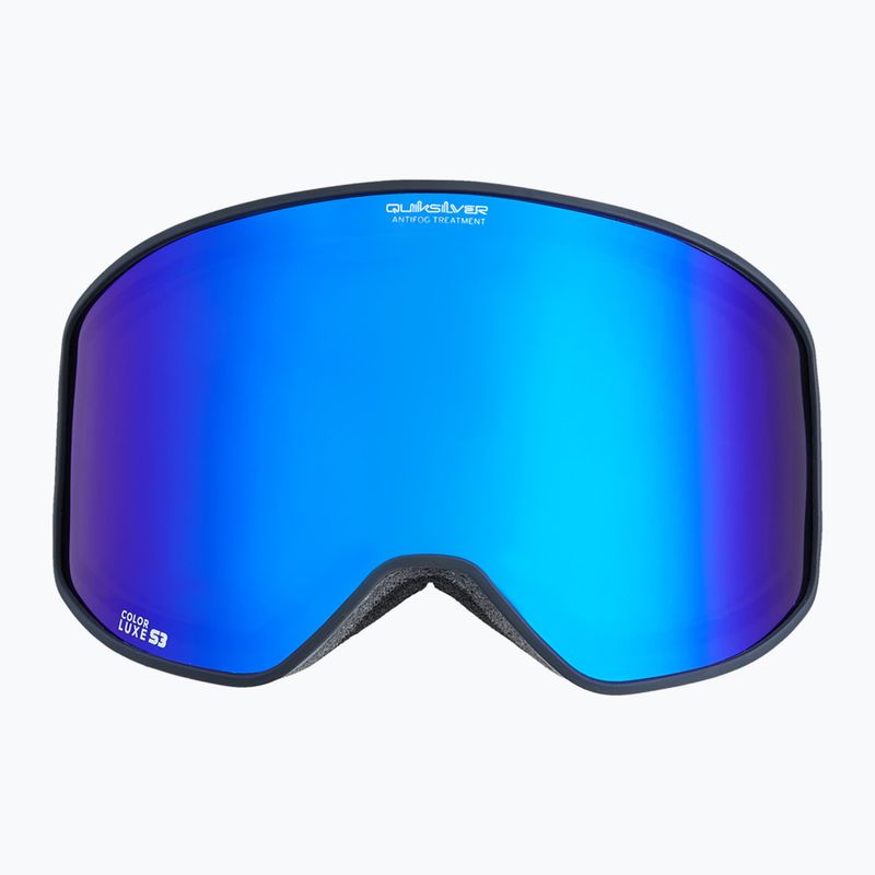 Maschera da snowboard Quiksilver Storm black/black clux ml blue 2