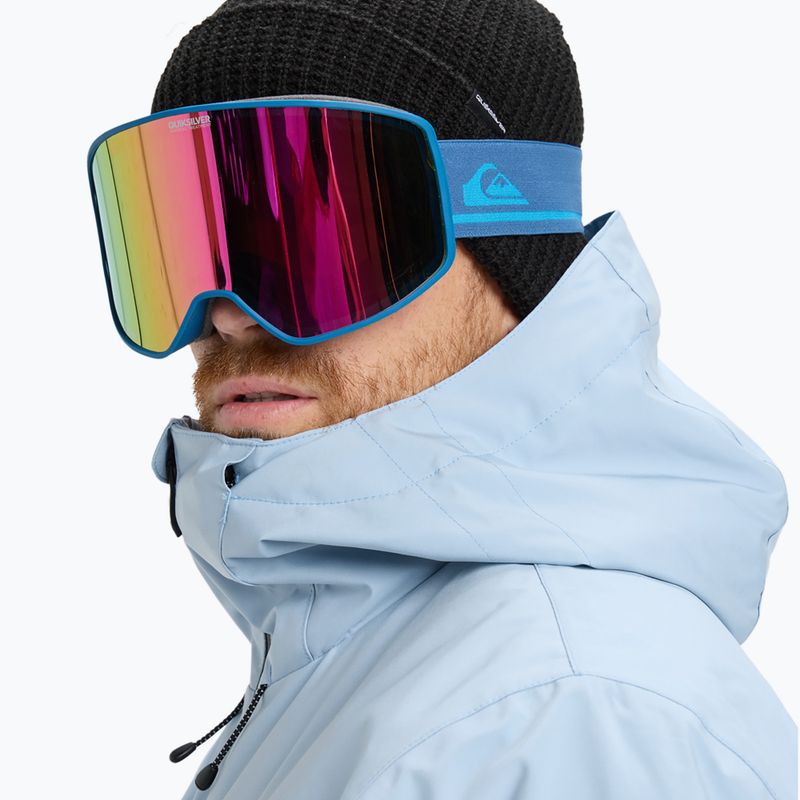 Maschera da snowboard Quiksilver Storm true navy/clux ml lpurple 6