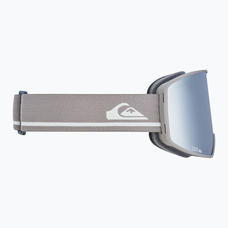 Maschera da snowboard Quiksilver Storm fallen rock/clux ml silver 3