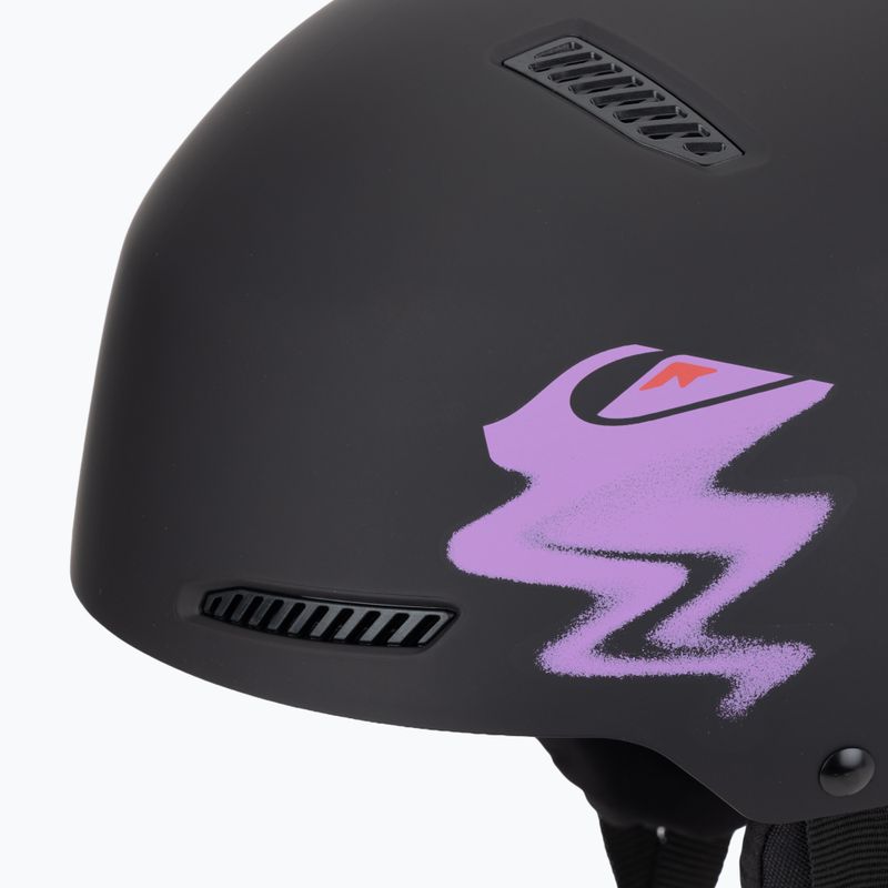 Casco da sci Quiksilver Lawson Mips black melt away 7