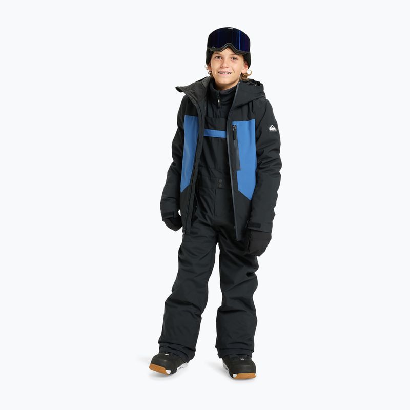 Pantaloni da snowboard per bambini Quiksilver Mash Up Bib true black 4