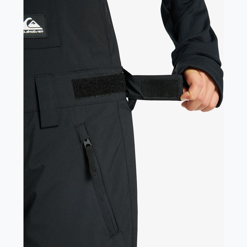 Pantaloni da snowboard per bambini Quiksilver Mash Up Bib true black 7
