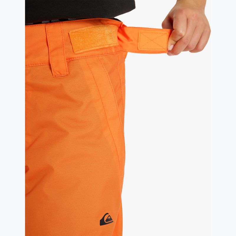 Pantaloni da snowboard per bambini Quiksilver Estate orange peel 6