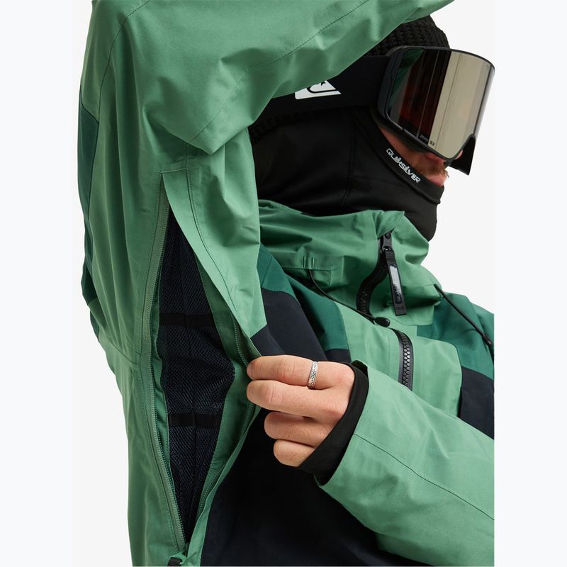 Giacca da snowboard per bambini Quiksilver Forever Stretch GTX dark ivy 9