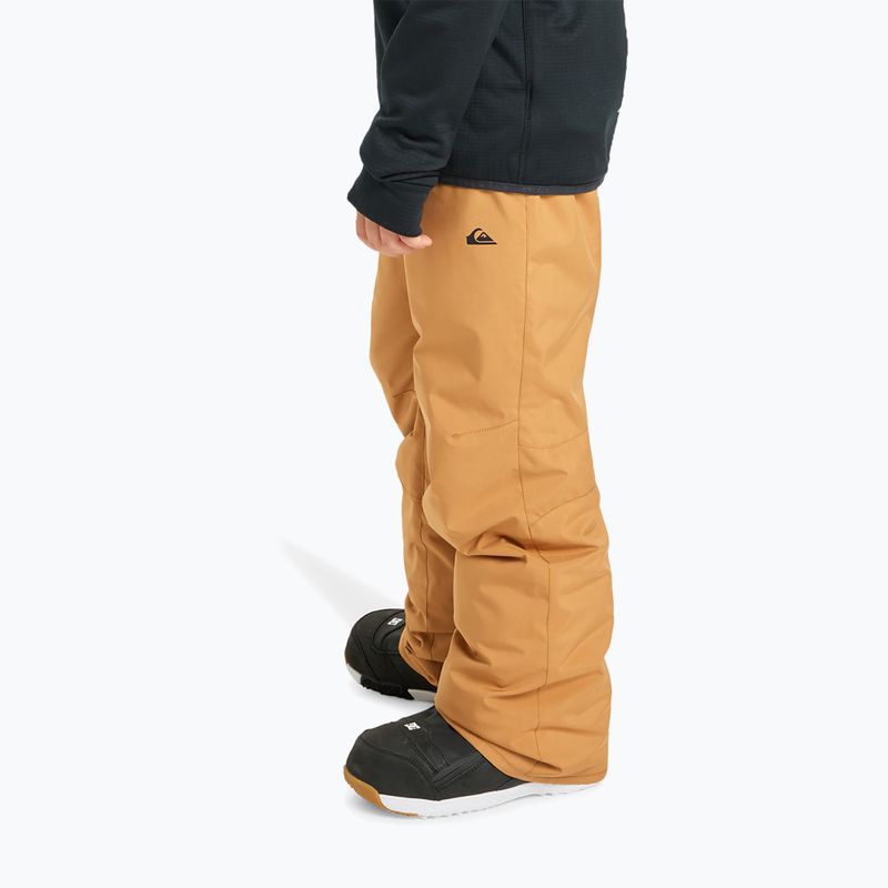 Pantaloni da snowboard per bambini Quiksilver Estate almond 4
