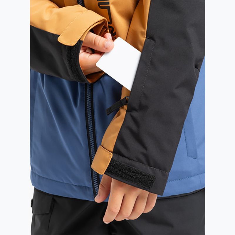 Giacca da snowboard per bambini Quiksilver Side Hit Block true navy 4