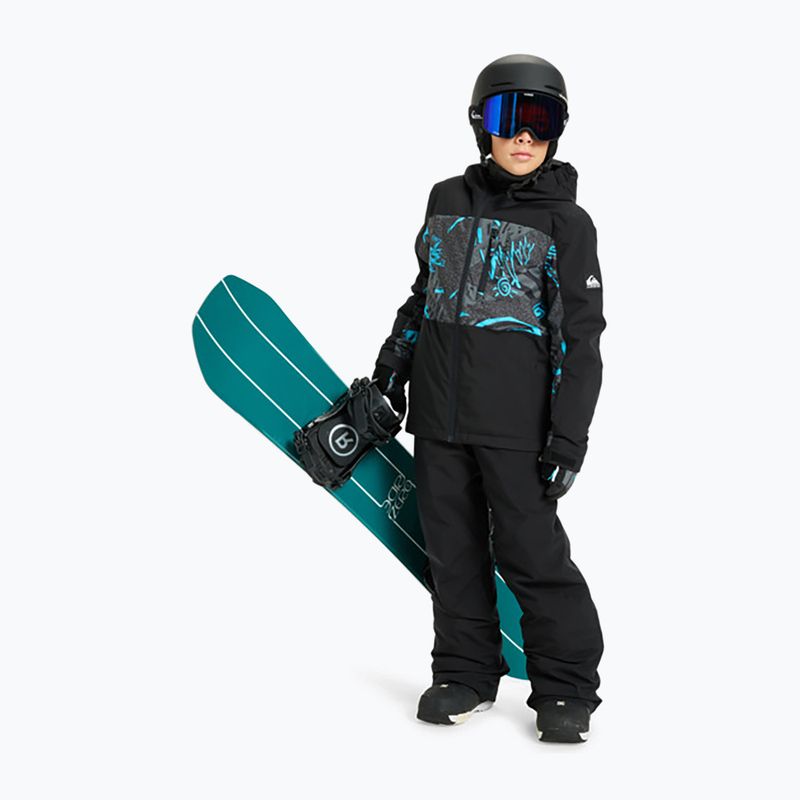 Pantaloni da snowboard per bambini Quiksilver Estate true black 2