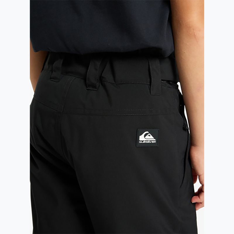 Pantaloni da snowboard per bambini Quiksilver Estate true black 6