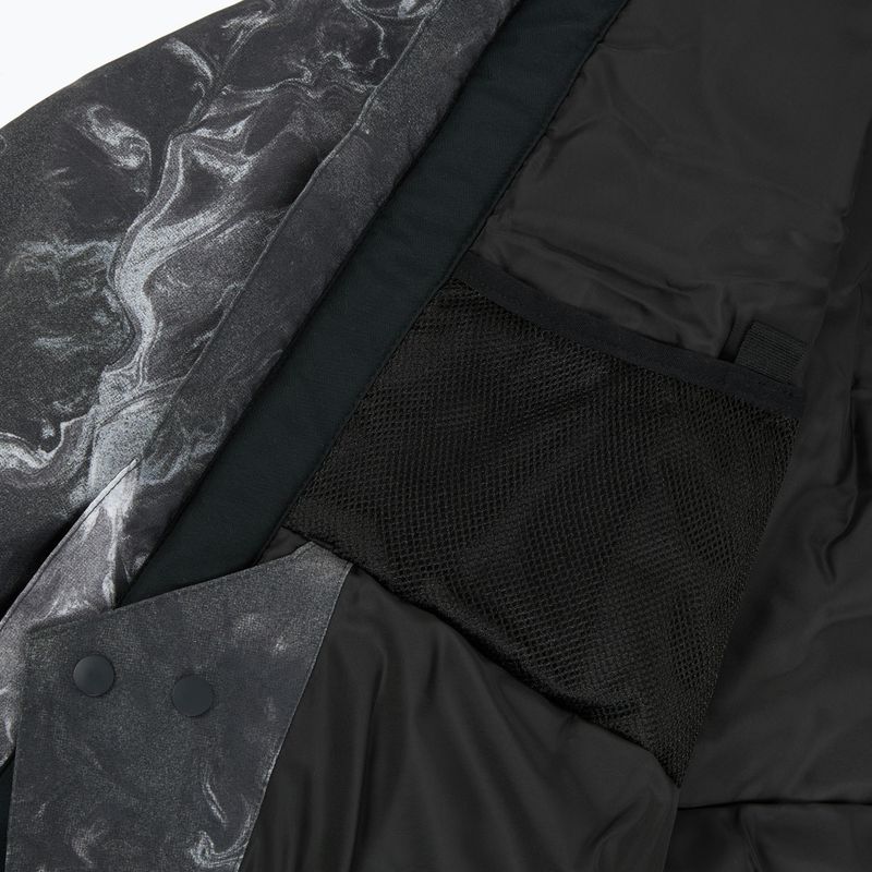 Giacca da snowboard bambino Quiksilver Mission Printed thermostamp grayscale 13