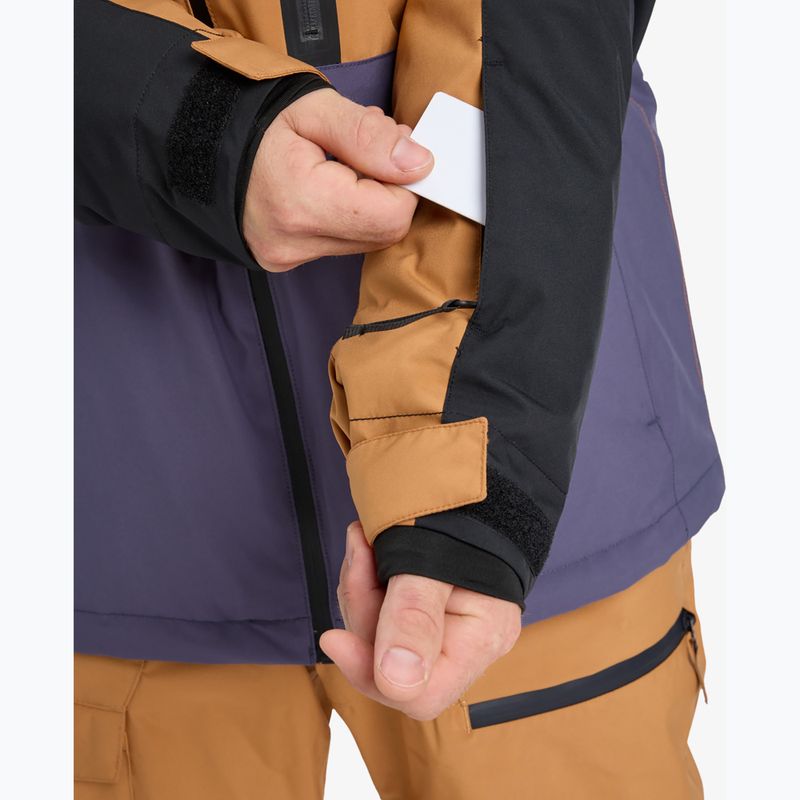 Giacca da snowboard uomo Quiksilver Sycamore Block 20K dark ivy 5