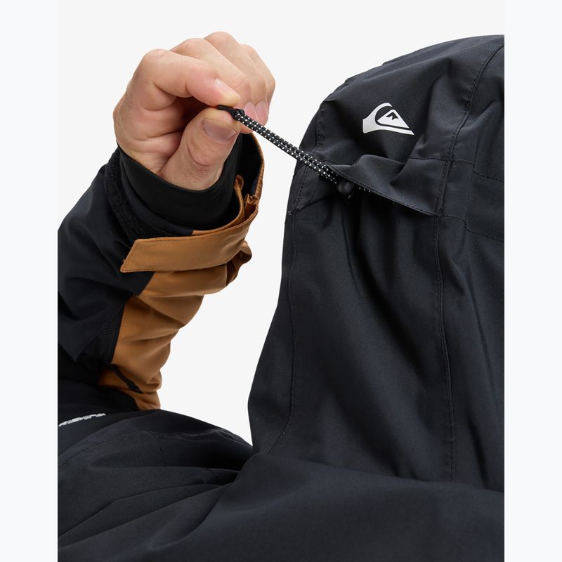 Giacca da snowboard uomo Quiksilver Sycamore Block 20K dark ivy 12