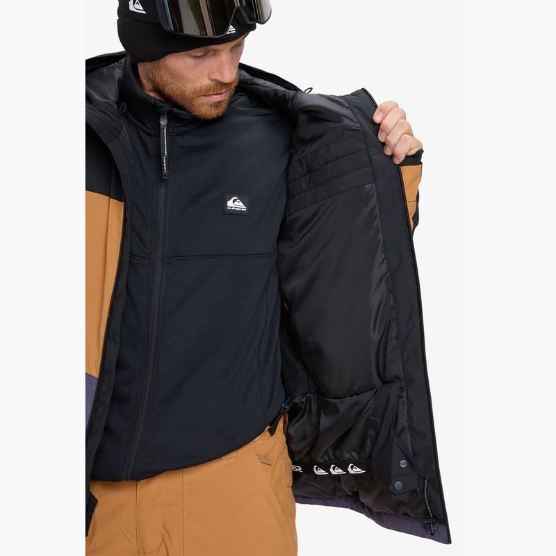 Giacca da snowboard uomo Quiksilver Sycamore Block 20K dark ivy 13