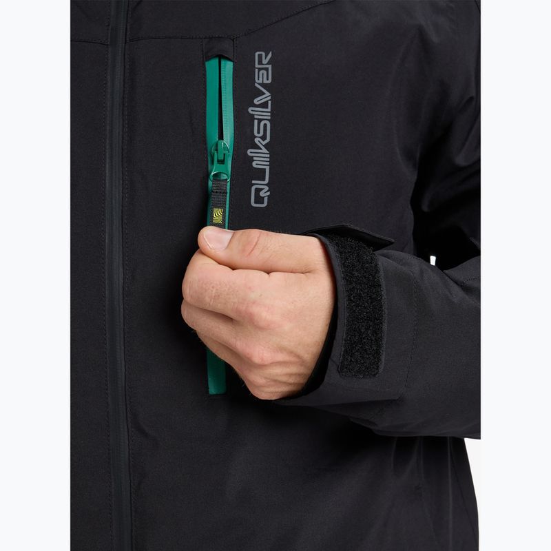 Giacca da snowboard uomo Quiksilver Titano EQYTJ03513 true black 7
