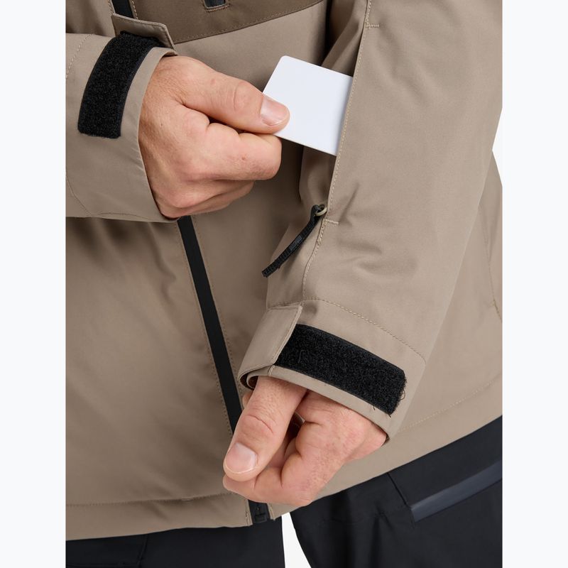 Giacca da snowboard da uomo Quiksilver Sycamore Solid 20K fallen rock 5