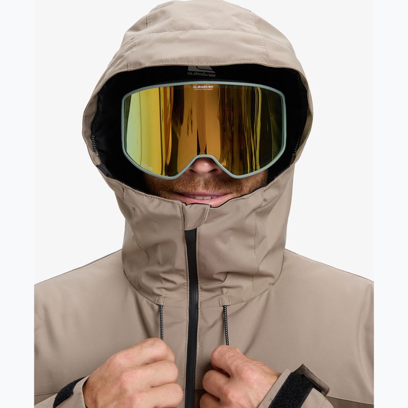 Giacca da snowboard da uomo Quiksilver Sycamore Solid 20K fallen rock 8
