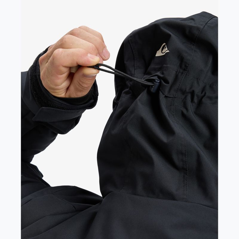 Giacca da snowboard da uomo Quiksilver The Edge true black 12