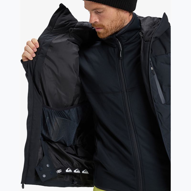 Giacca da snowboard da uomo Quiksilver The Edge true black 14