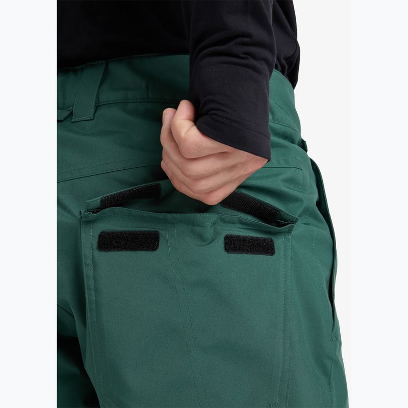 Pantaloni da snowboard per bambini Quiksilver Estate trekking green 8