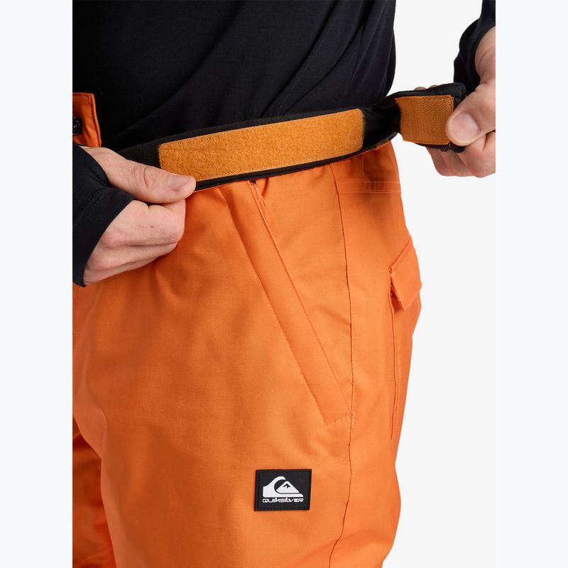 Pantaloni da snowboard per bambini Quiksilver Estate orange peel 8