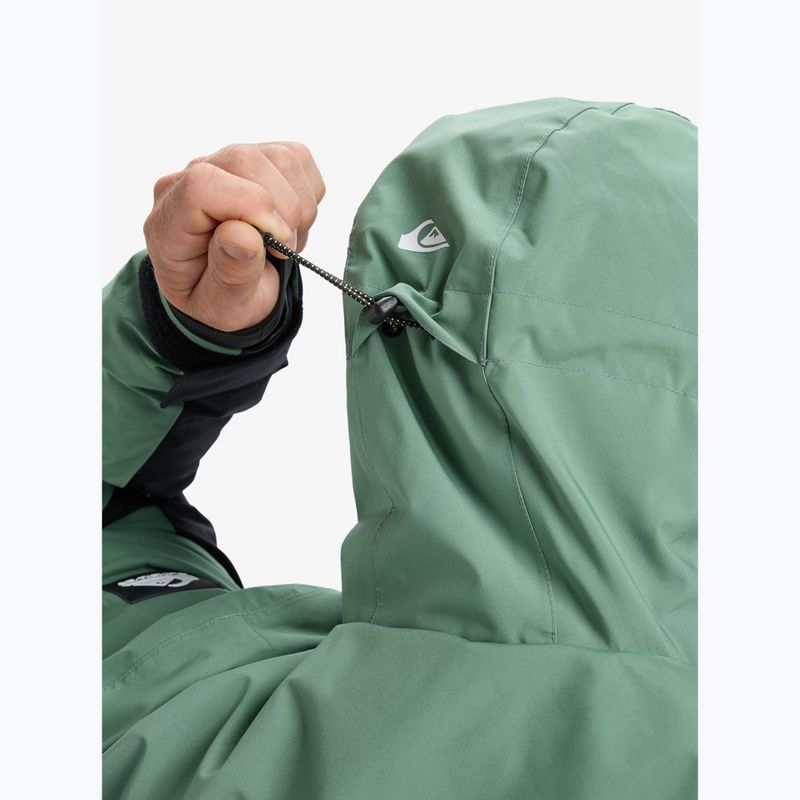 Giacca da snowboard uomo Quiksilver Sycamore Block 20K dark ivy 10