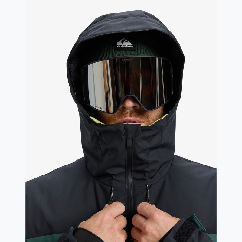 Giacca da snowboard uomo Quiksilver Sycamore Block 20K dark ivy 11