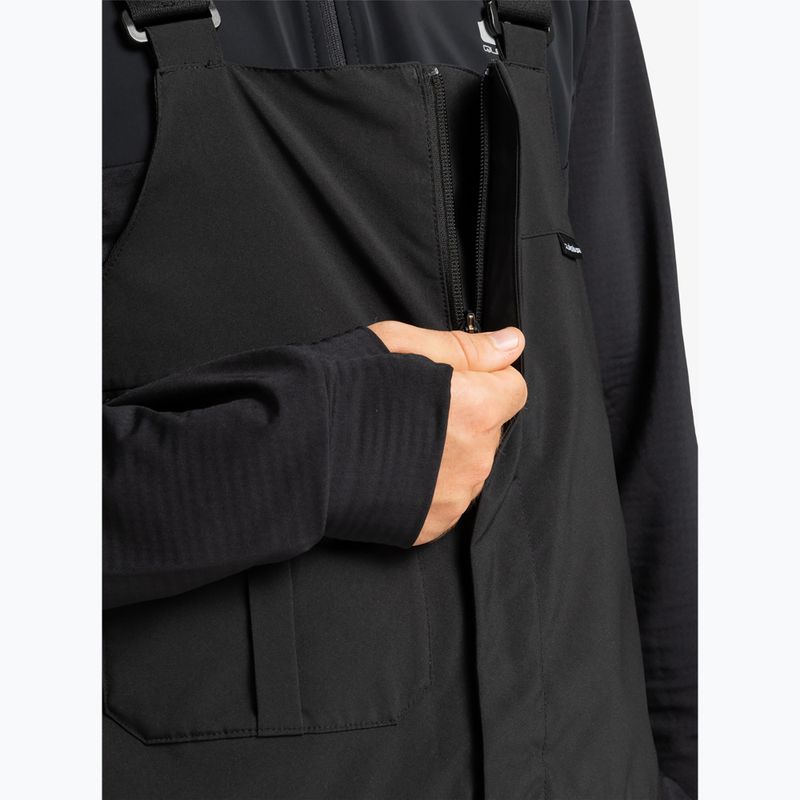 Pantaloni da snowboard uomo Quiksilver Paramo Stretch 20K Bib true black 5