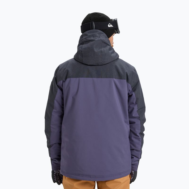 Giacca da snowboard uomo Quiksilver Dawson graystone 3
