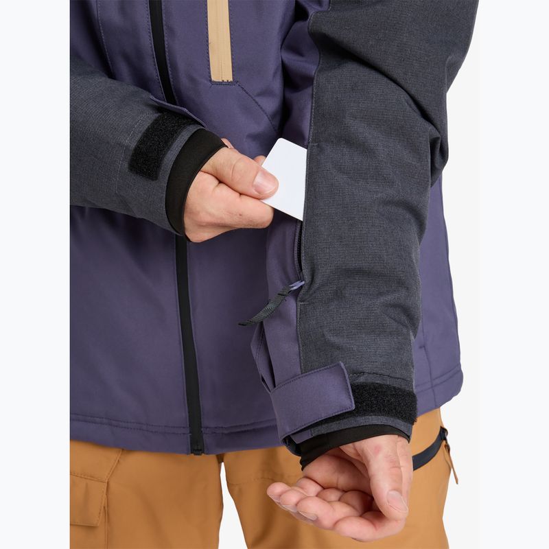 Giacca da snowboard uomo Quiksilver Dawson graystone 10