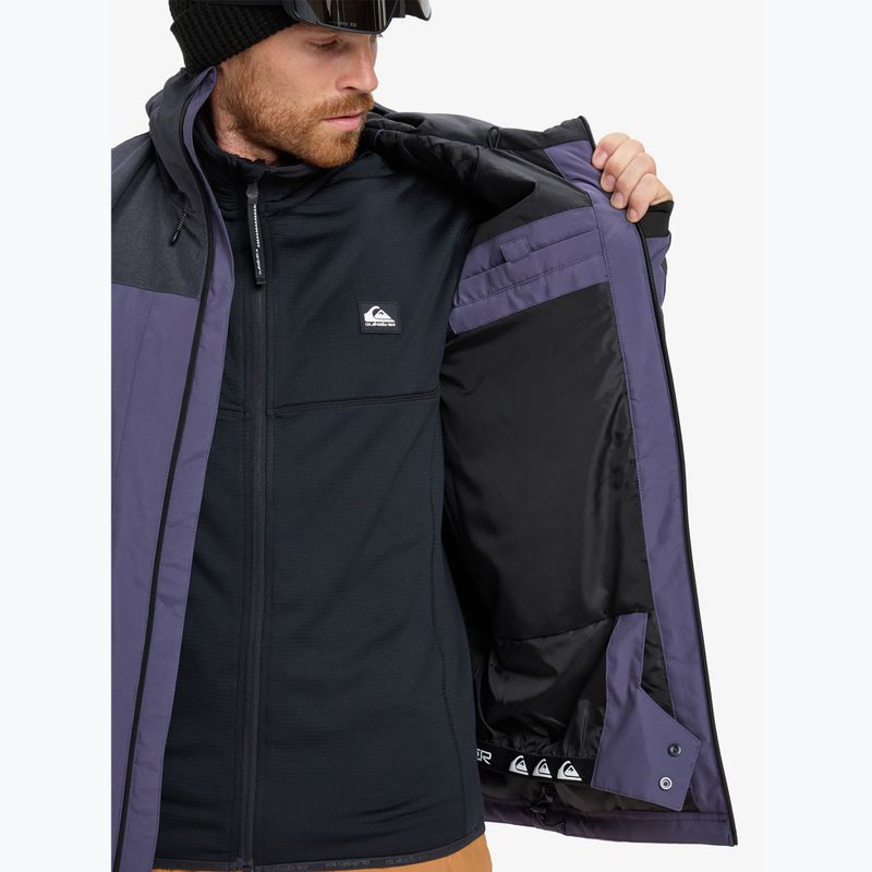 Giacca da snowboard uomo Quiksilver Dawson graystone 13