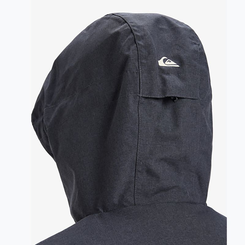 Giacca da snowboard da uomo Quiksilver Dawson trekking green 5