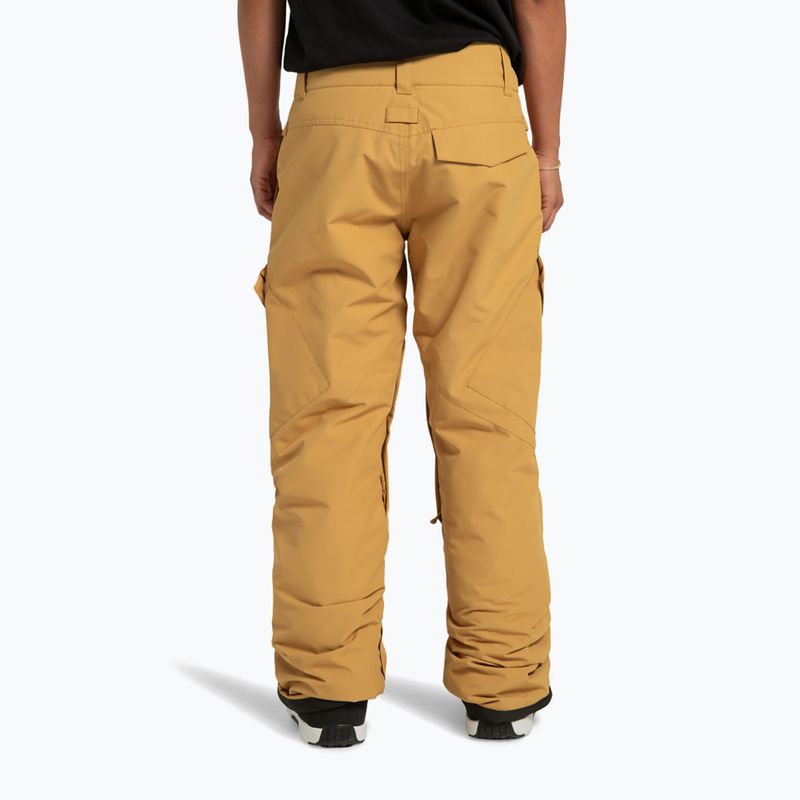 Pantaloni da snowboard per bambini DC Nonchalant mustard gold 3
