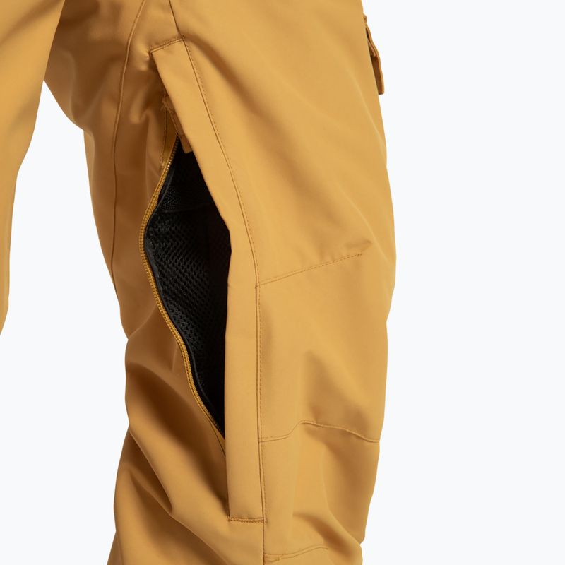 Pantaloni da snowboard per bambini DC Nonchalant mustard gold 5