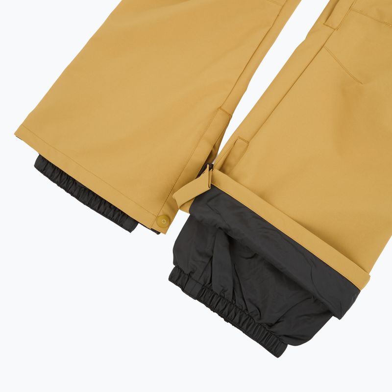 Pantaloni da snowboard per bambini DC Nonchalant mustard gold 10
