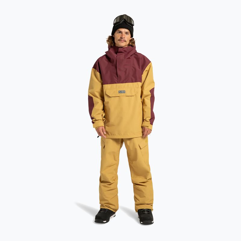 Giacca da snowboard uomo DC 43 Anorak mustard gold 2