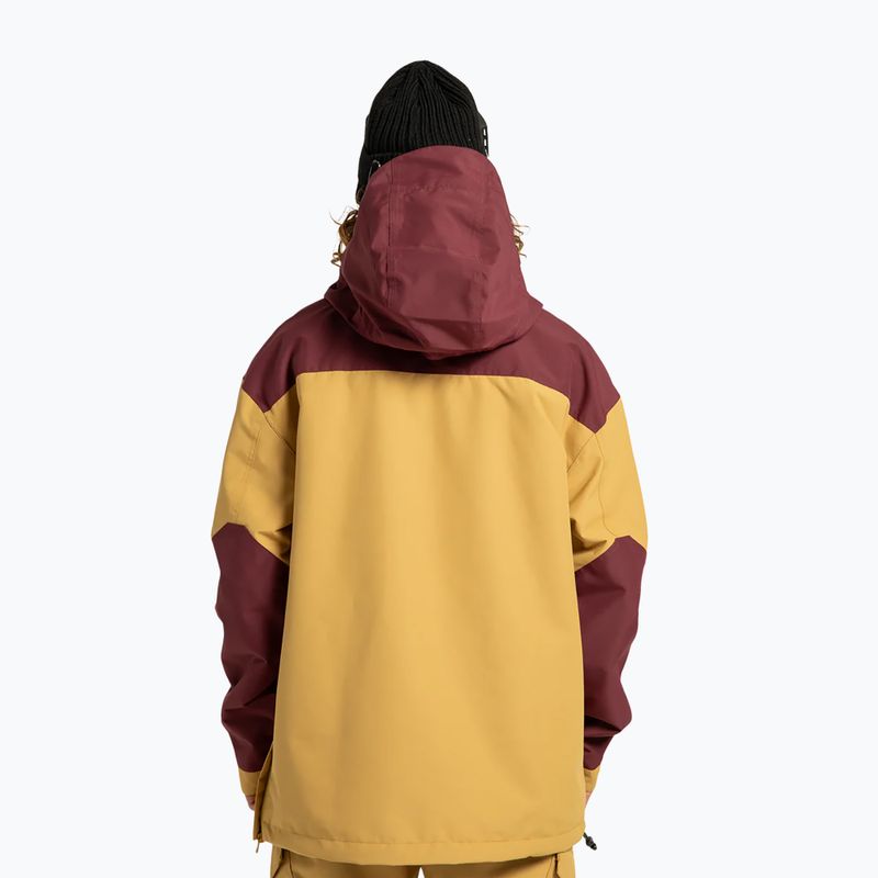 Giacca da snowboard uomo DC 43 Anorak mustard gold 3
