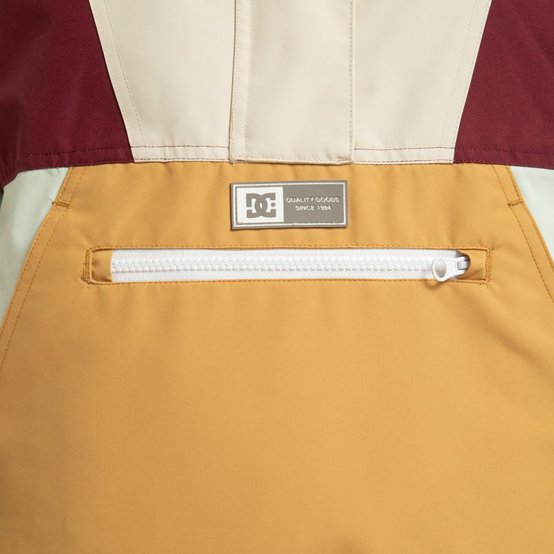 Giacca da snowboard donna DC Chalet Anorak oatmeal 5