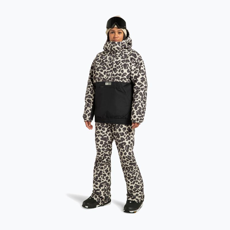 Pantaloni da snowboard donna DC Valiant Bib Snow Cat 2