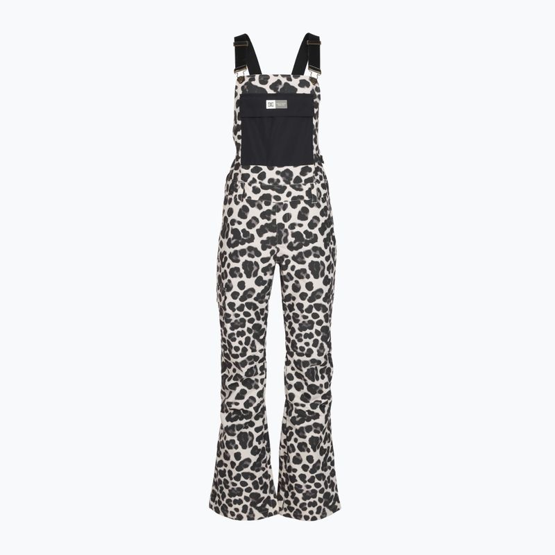 Pantaloni da snowboard donna DC Valiant Bib Snow Cat 6