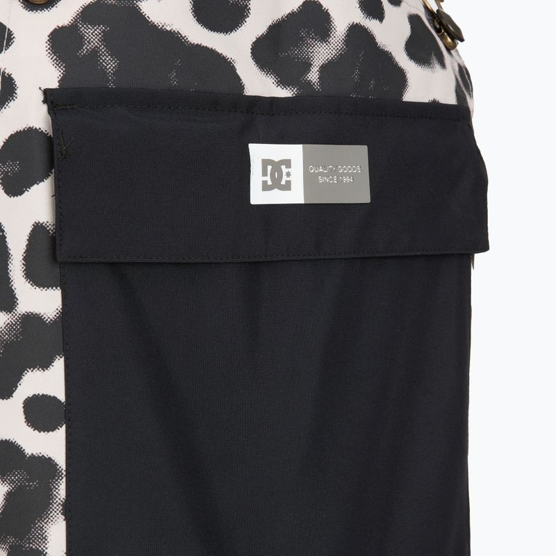 Pantaloni da snowboard donna DC Valiant Bib Snow Cat 8