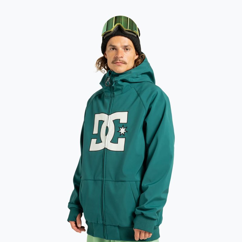 Giacca da snowboard uomo DC Spectrum Softshell deep teal 2