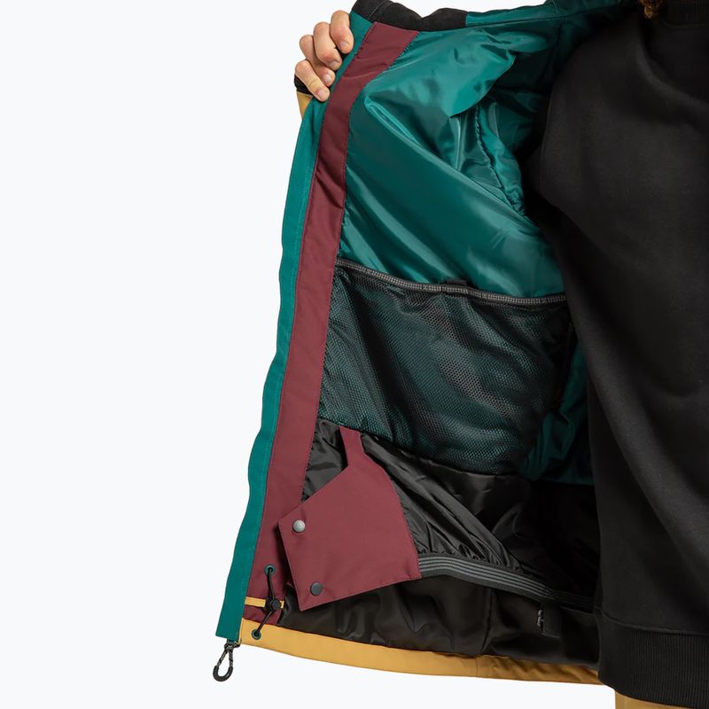 Giacca da snowboard uomo DC Defiant wine 8