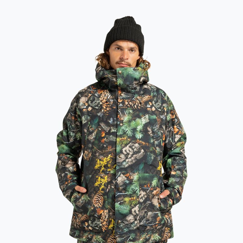 Giacca da snowboard uomo DC Tundra pine photo camo