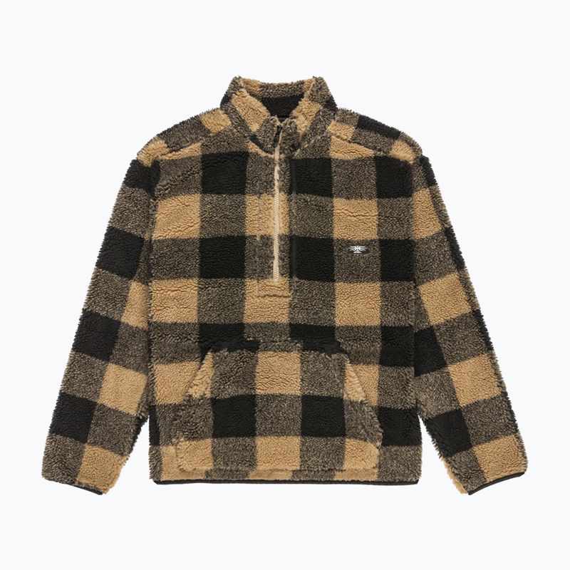 Felpa da snowboard uomo Quiksilver Mercury Woodlands Sherpa Woodlands Elmwood 7