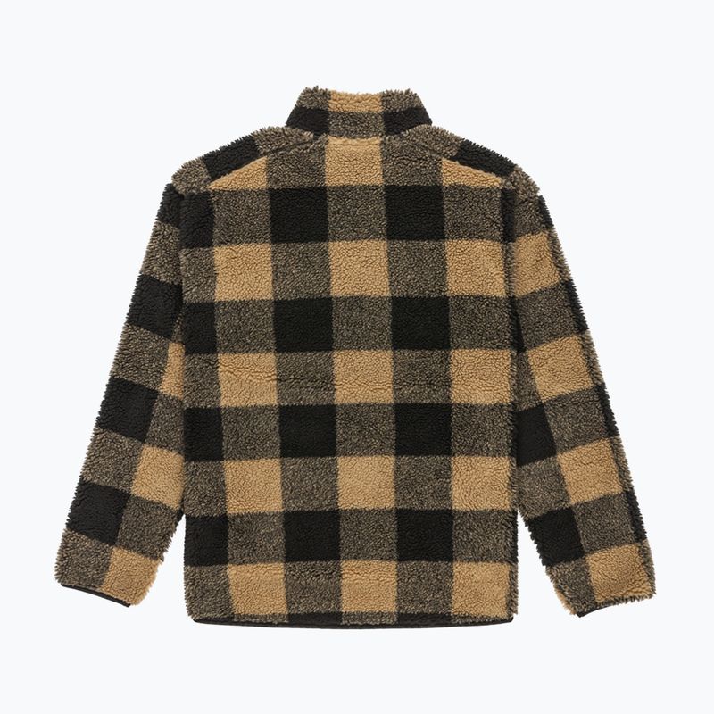 Felpa da snowboard uomo Quiksilver Mercury Woodlands Sherpa Woodlands Elmwood 8