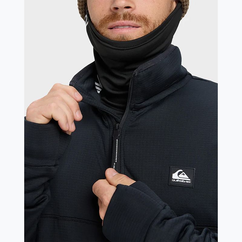 Felpa da uomo per snowboard Quiksilver Steep Point Full Zip Fleece true black 6