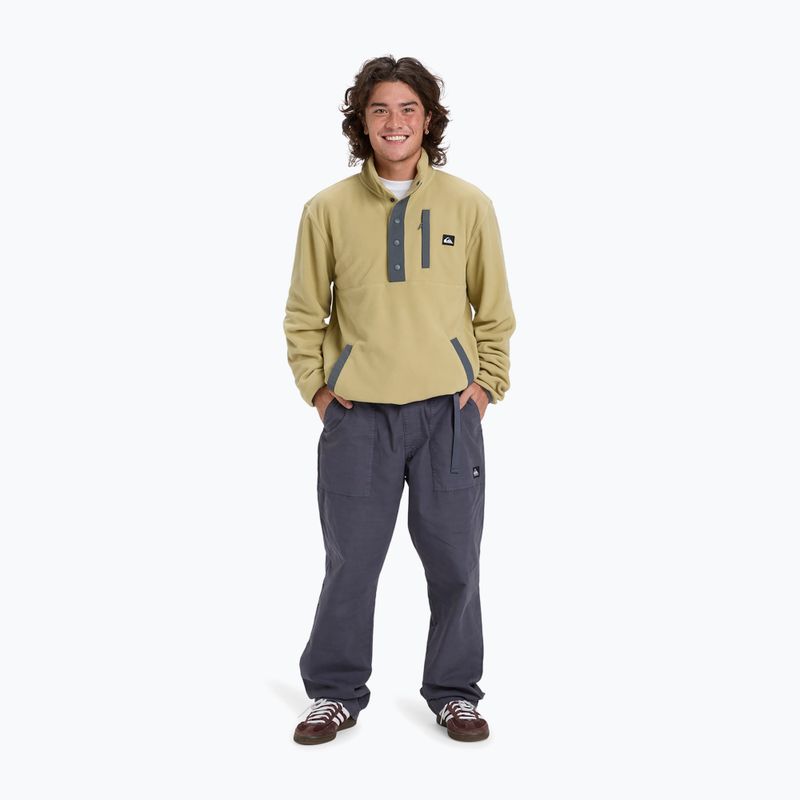 Felpa da snowboard uomo Quiksilver No Destinantion Half Snaps sponge 2