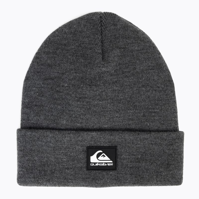 Berretto invernale da uomo Quiksilver Brigade Beanie dark grey heather